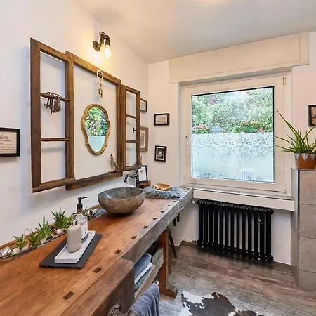 Διαμέρισμα Moderne Ferienwohnungen, Ruhige, Lage Sauna Kamin Burgblick